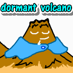 dormant volcano