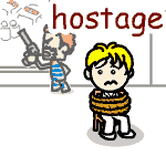 英単語イラスト hostage