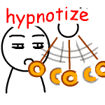 英単語イラスト hypnotize