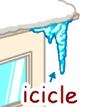 英単語イラスト icicle