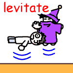英単語イラスト levitate
