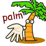 英単語イラスト palm