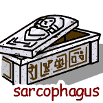 英単語イラスト sarcophagus
