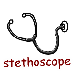 イラスト stethoscope