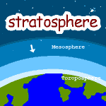 英単語イラスト stratosphere