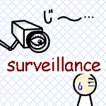 英単語イラスト surveillance