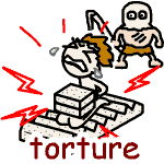 英単語イラスト torture