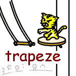 英単語イラスト trapeze